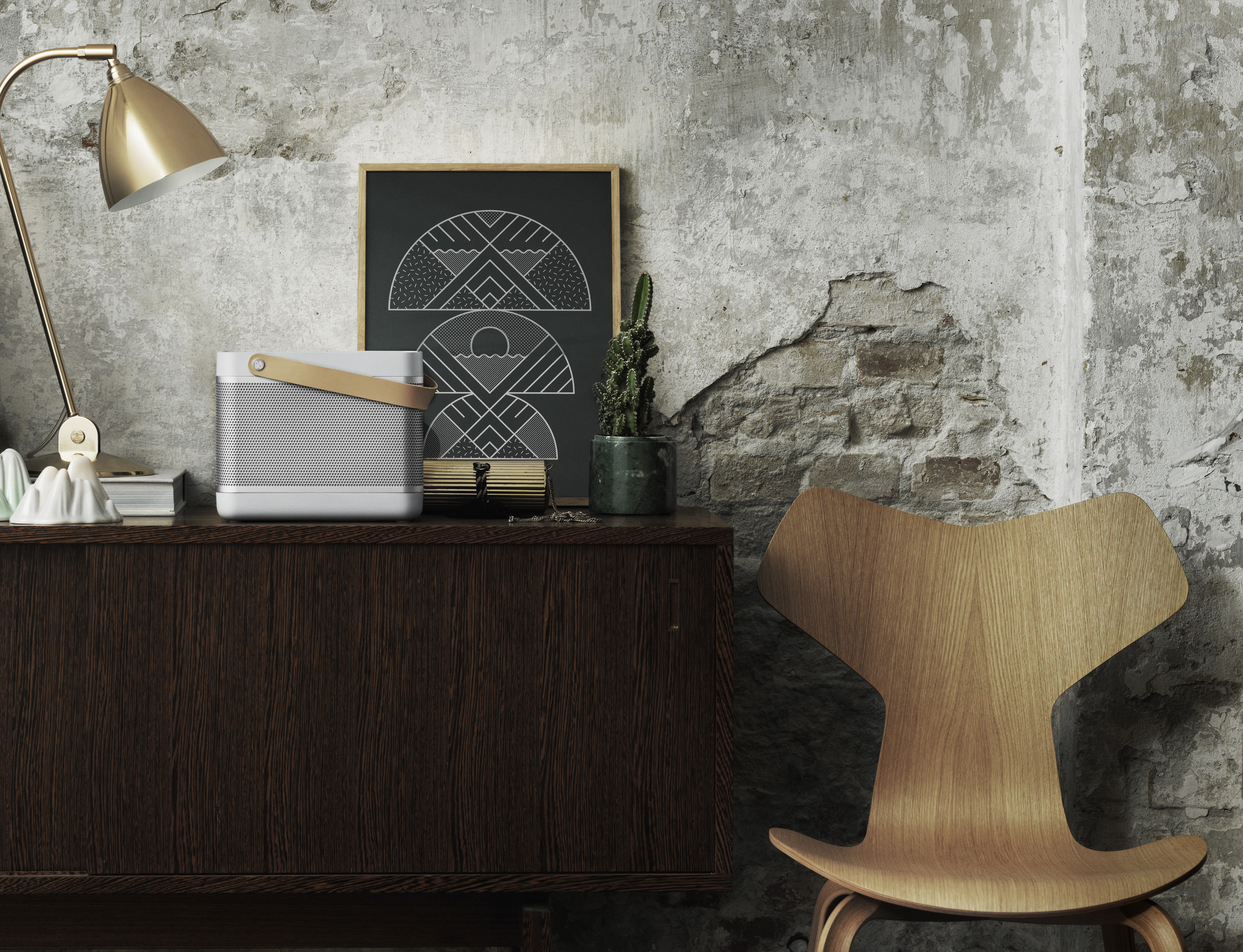 B&O PLAY Beolit 15  Bluetooth Lautsprecher, Silber