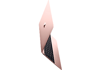 APPLE MacBook mit deutscher Tastatur, Notebook mit 12 Zoll Display, Intel® Core™ M Prozessor, 8 GB RAM, 256 GB Flash, HD-Grafik 515, Rose Gold