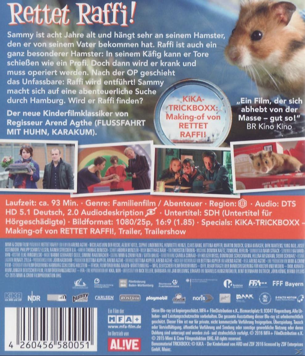 DVD-Cover. Hamster rechts, Text und Fotos von Personen im Hintergrund.