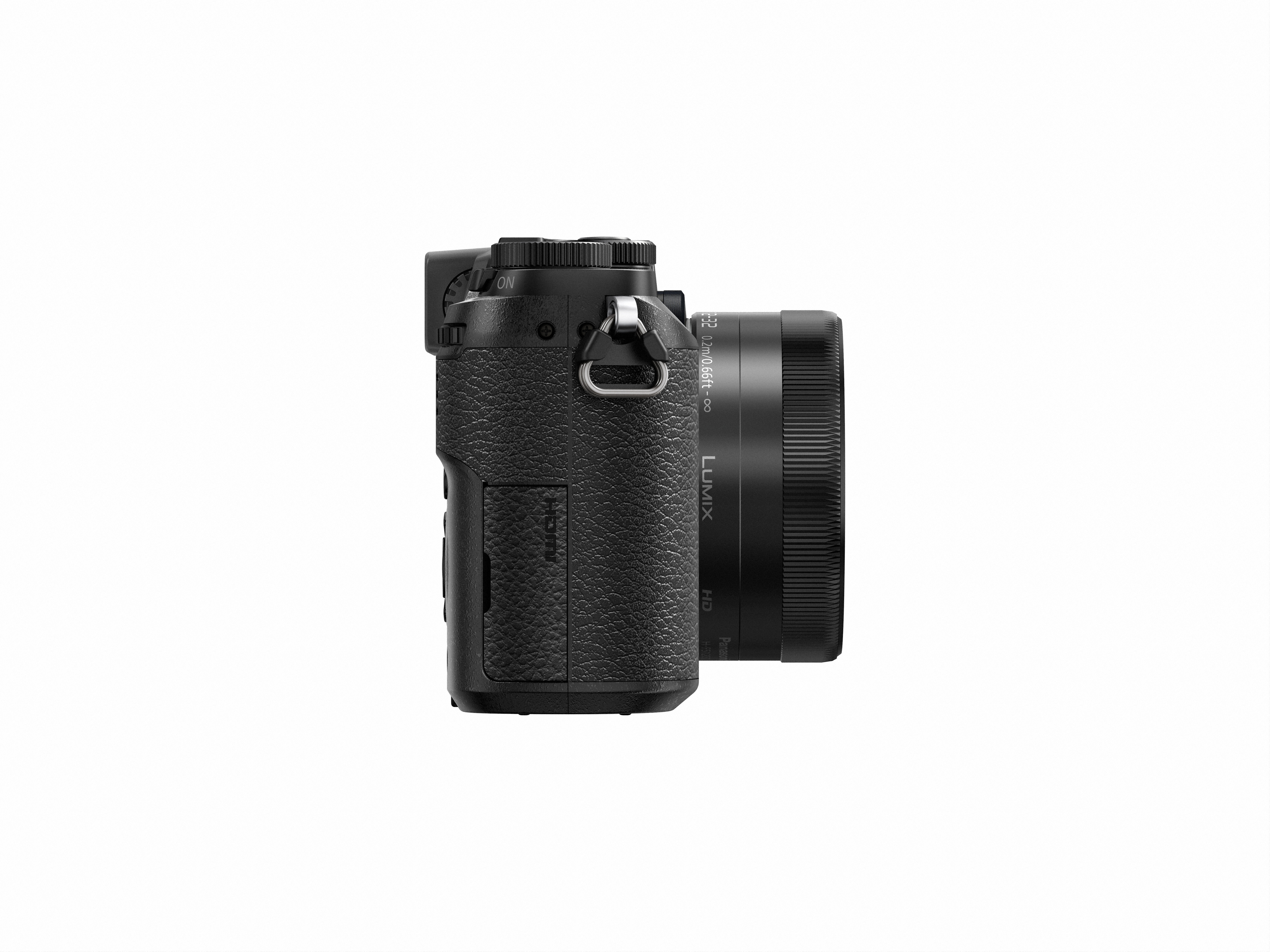 PANASONIC Lumix DMC-GX80K Systemkamera mit Objektiv 12-32 mm, 7,5 cm Display Touchscreen, WLAN