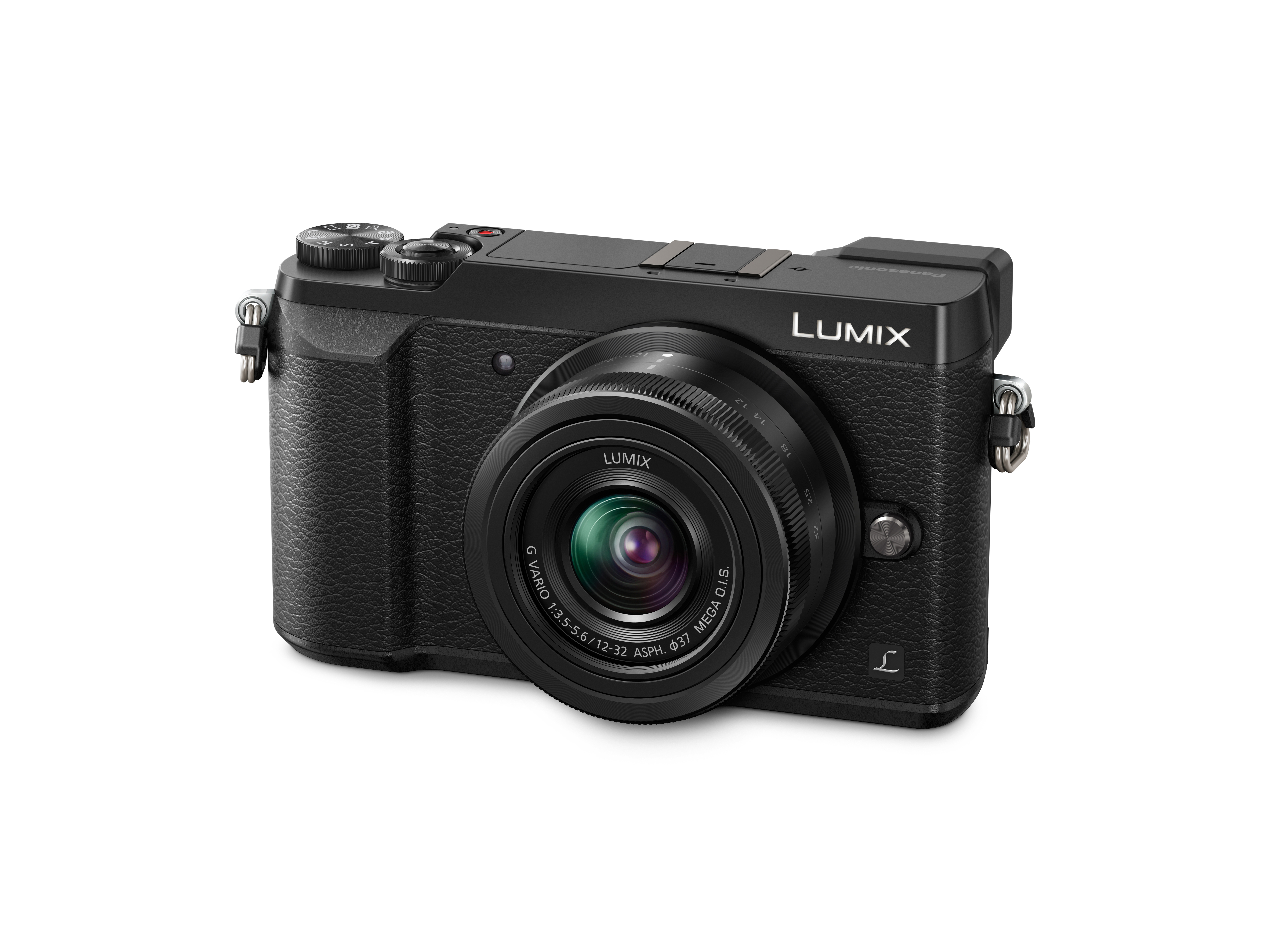 PANASONIC Lumix DMC-GX80K Systemkamera mit Objektiv 12-32 mm, 7,5 cm Display Touchscreen, WLAN