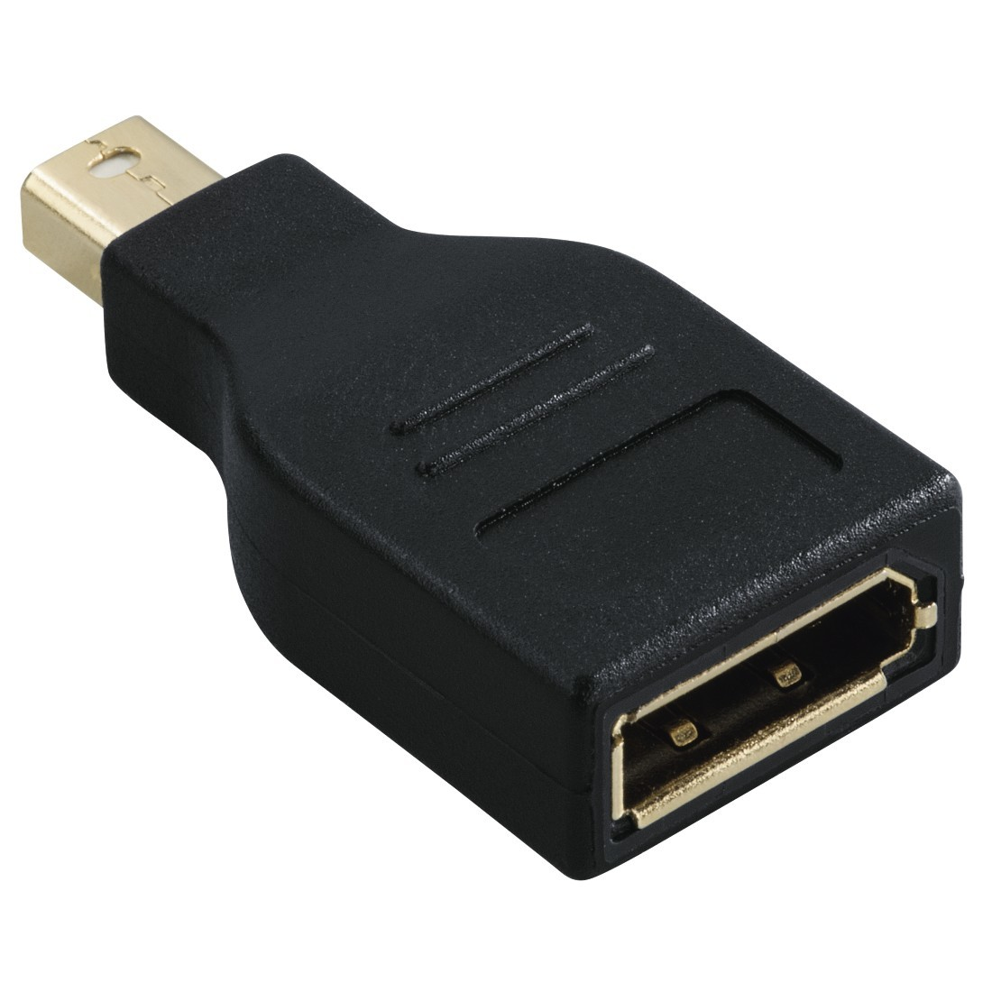 HAMA 54548 ADAPTER M-DPP/DPP M/F - Adapter (Schwarz)
