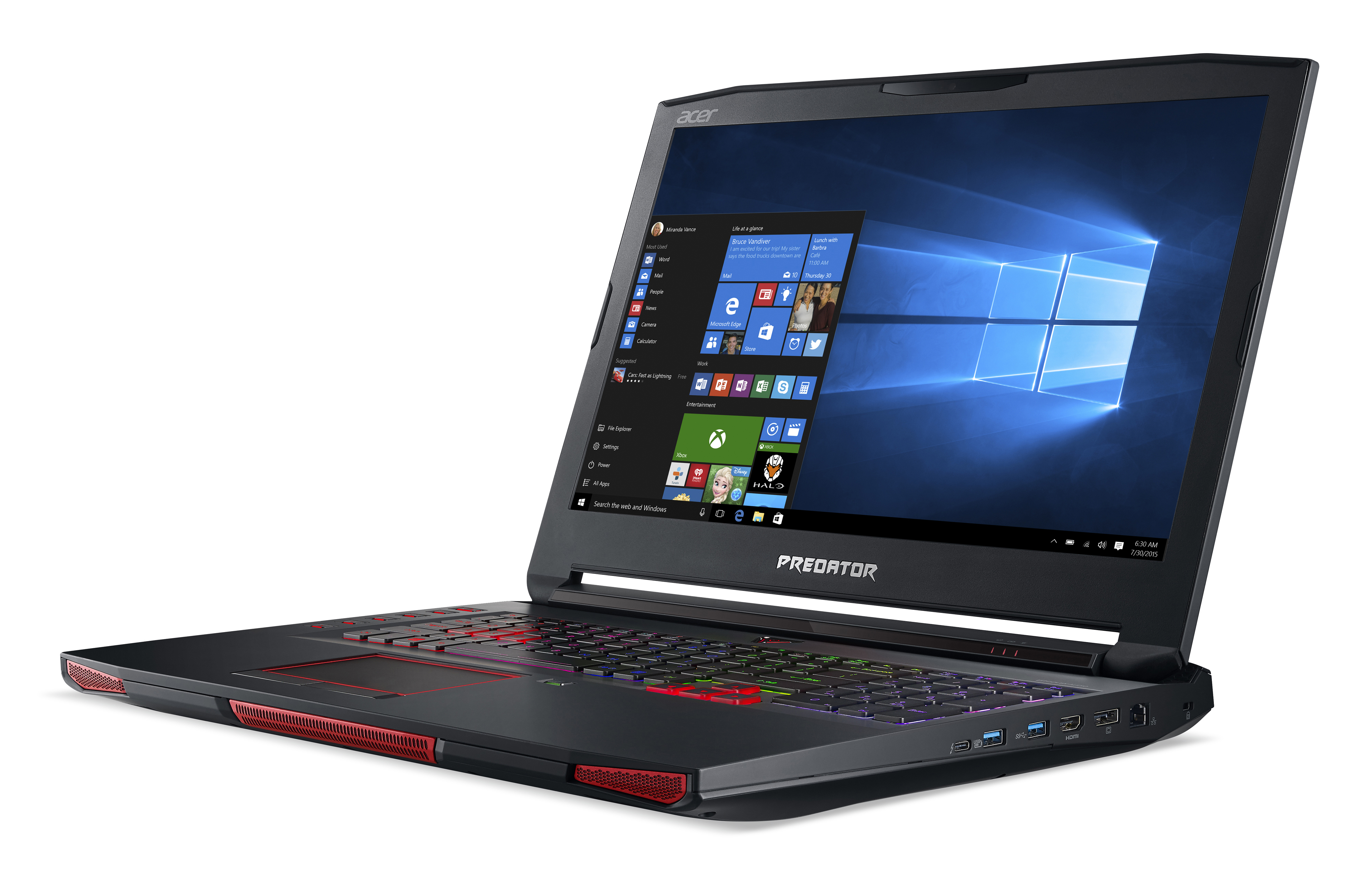 ACER Predator 17 X (GX-791-78UT) - 17,3 Zoll - Intel® Core™ i7 i7-6820HK - 64 GB - 512 GB - NVIDIA GeForce® GTX 980 - Windows 10 Home (64 Bit)