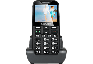 EVOLVEO EasyPhone XD EP-600 black nyomógombos kártyafüggetlen mobiltelefon
