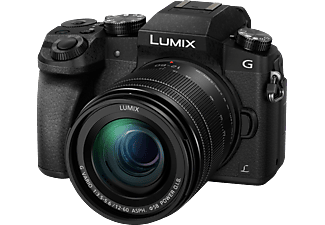 PANASONIC Panasonic LUMIX G DMC-G70M, 12-60 mm, 16 MP, nero - Fotocamera Nero