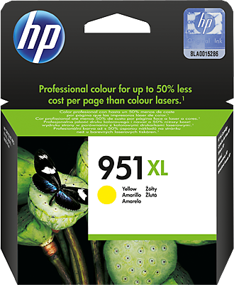 HP 951 sárga nagy kapacitású eredeti tintapatron (CN048AE)