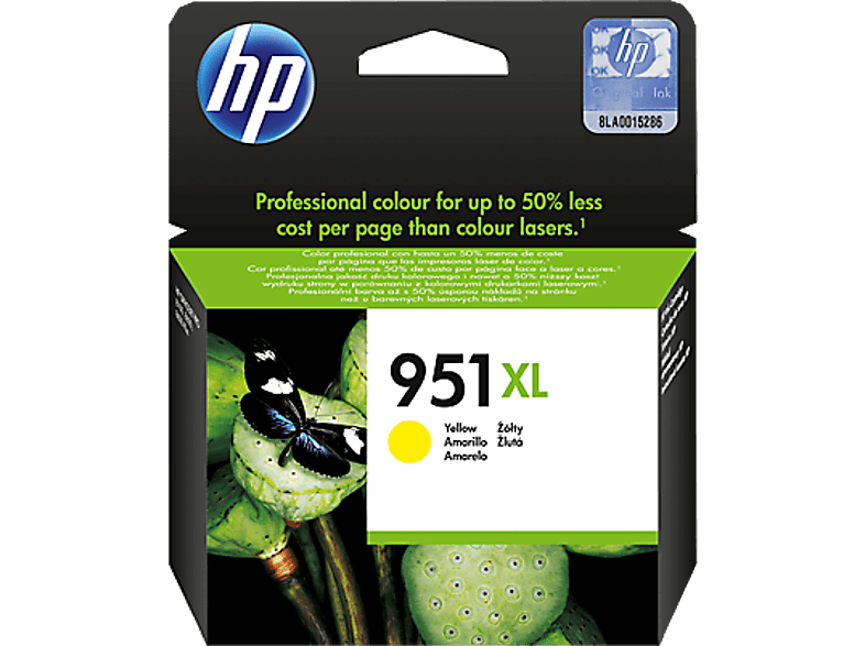 HP 951 sárga nagy kapacitású eredeti tintapatron (CN048AE)