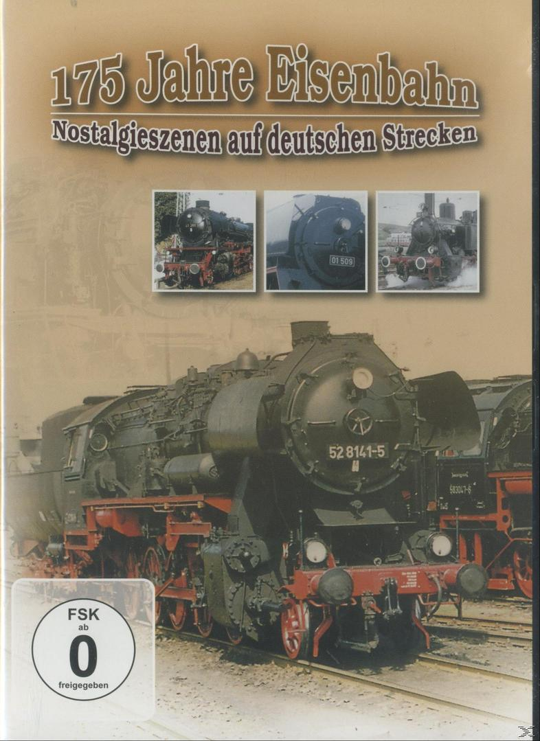 175 Jahre Eisenbahn - auf DVD deutschen Strecken Nostalgieszenen