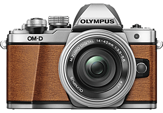 OLYMPUS OM-D E-M10 Mark II LIMITED EDITION Fuchsbraun mit Objektiv M.Zuiko digital 14-42mm