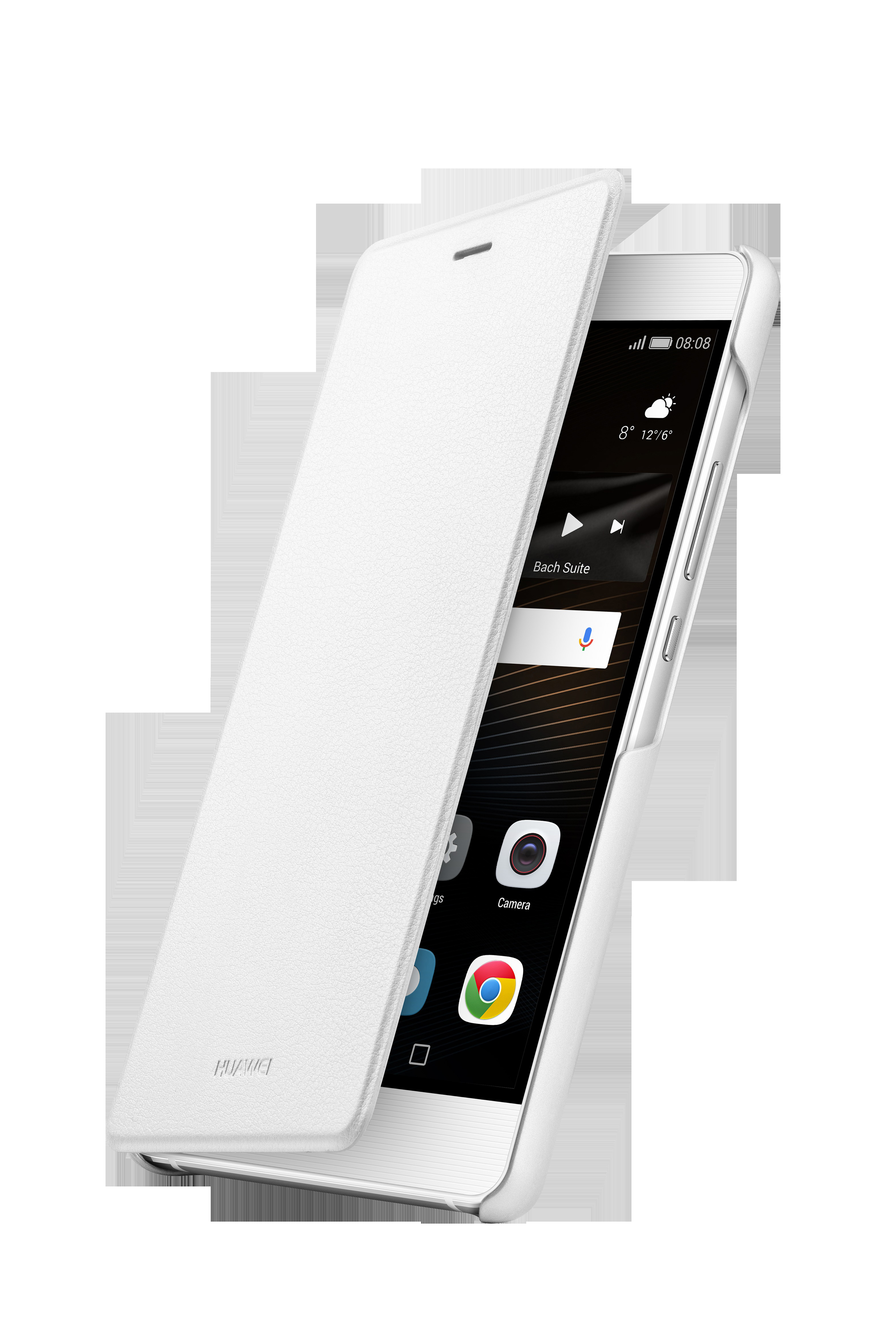 HUAWEI 51991526 View, Bookcover, Huawei, P9 lite, Weiß