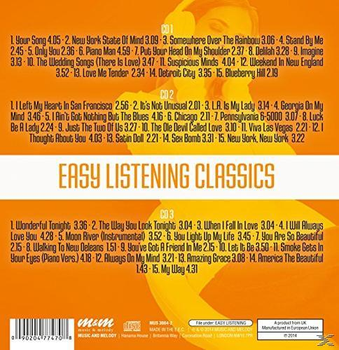 VARIOUS - EASY LISTENING CLASSICS  - (CD)