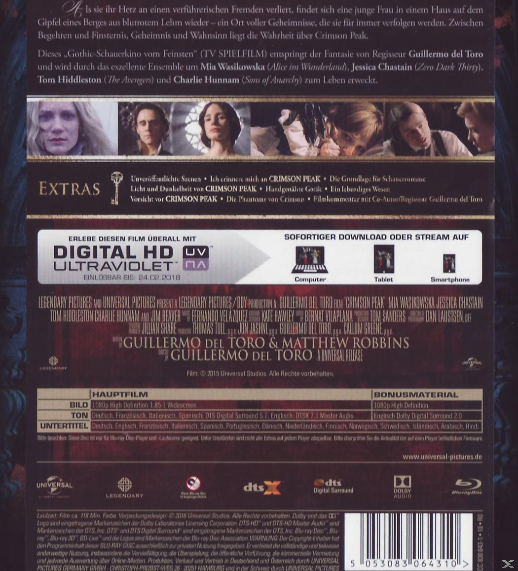 Crimson Peak (Exklusive Steel-Edition) Blu-ray