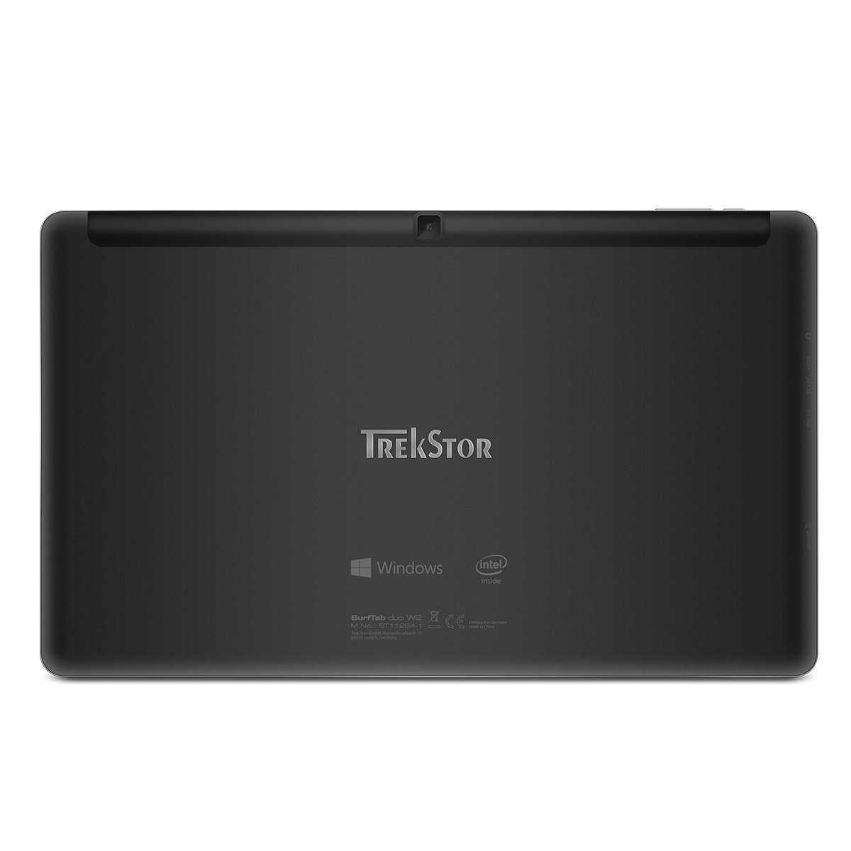 TREKSTOR SURFTAB DUO W2, Tablet, 64 GB, 11,6 Zoll, Schwarz