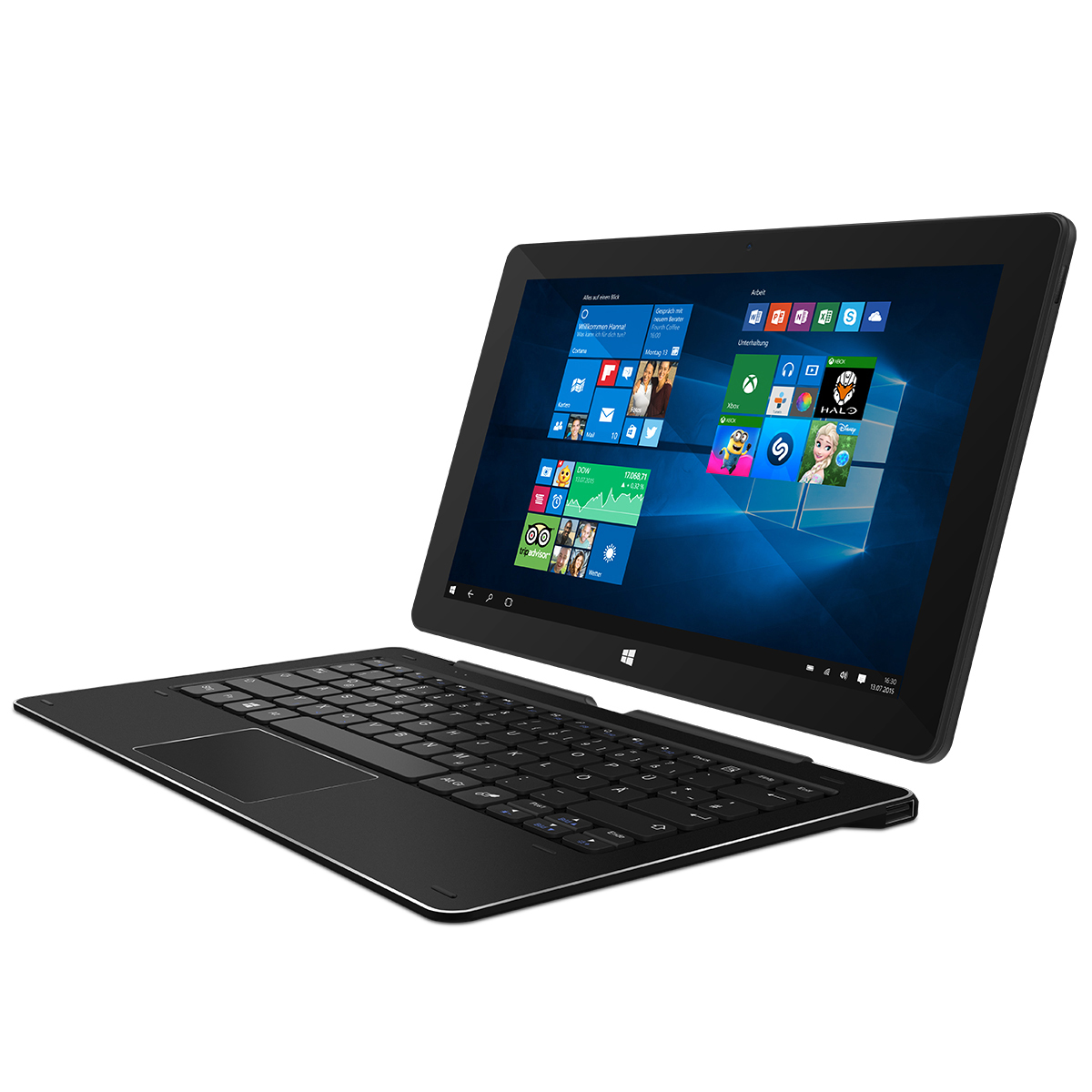 TREKSTOR SURFTAB DUO W2, Tablet, 64 GB, 11,6 Zoll, Schwarz