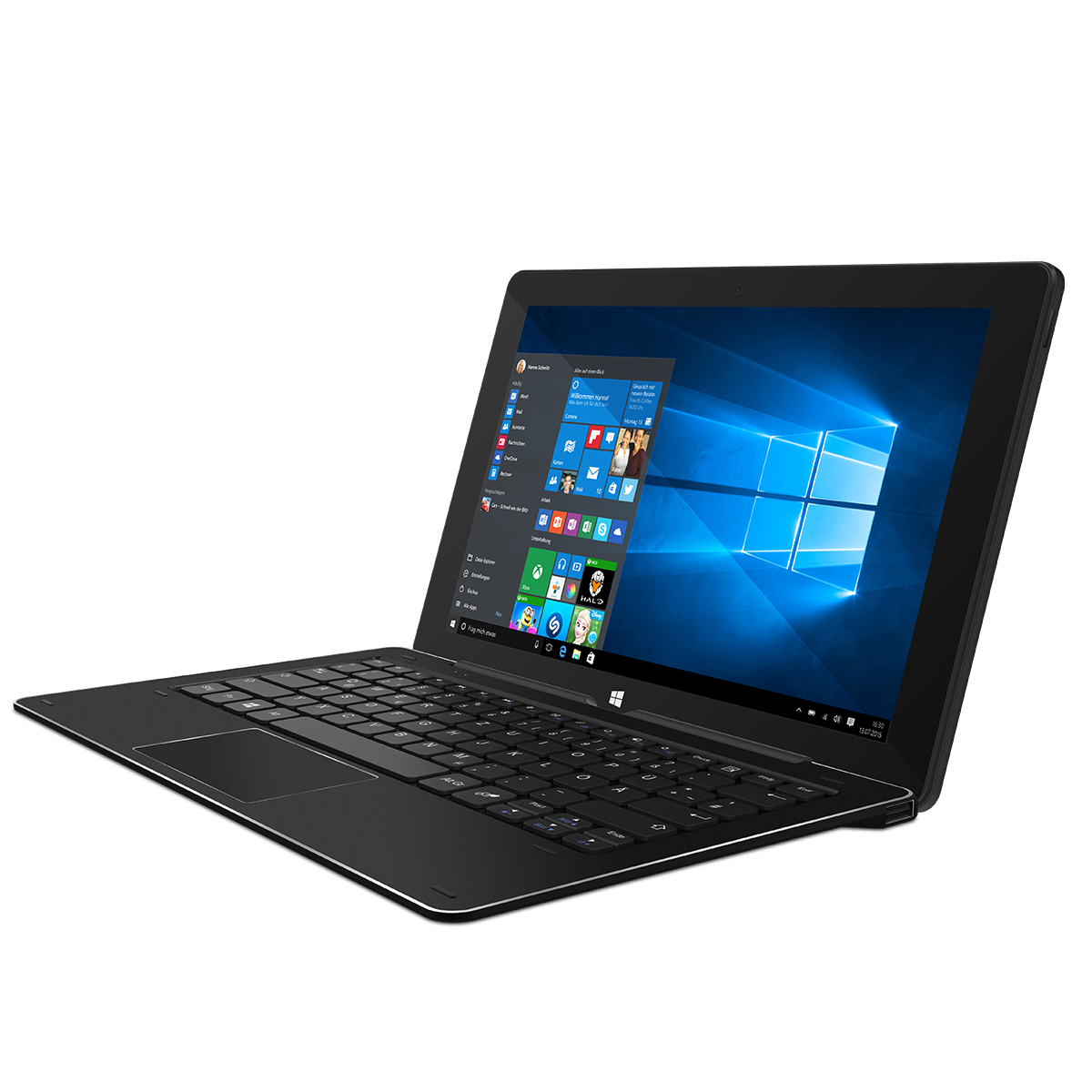 TREKSTOR SURFTAB DUO W2, Tablet, 64 GB, 11,6 Zoll, Schwarz