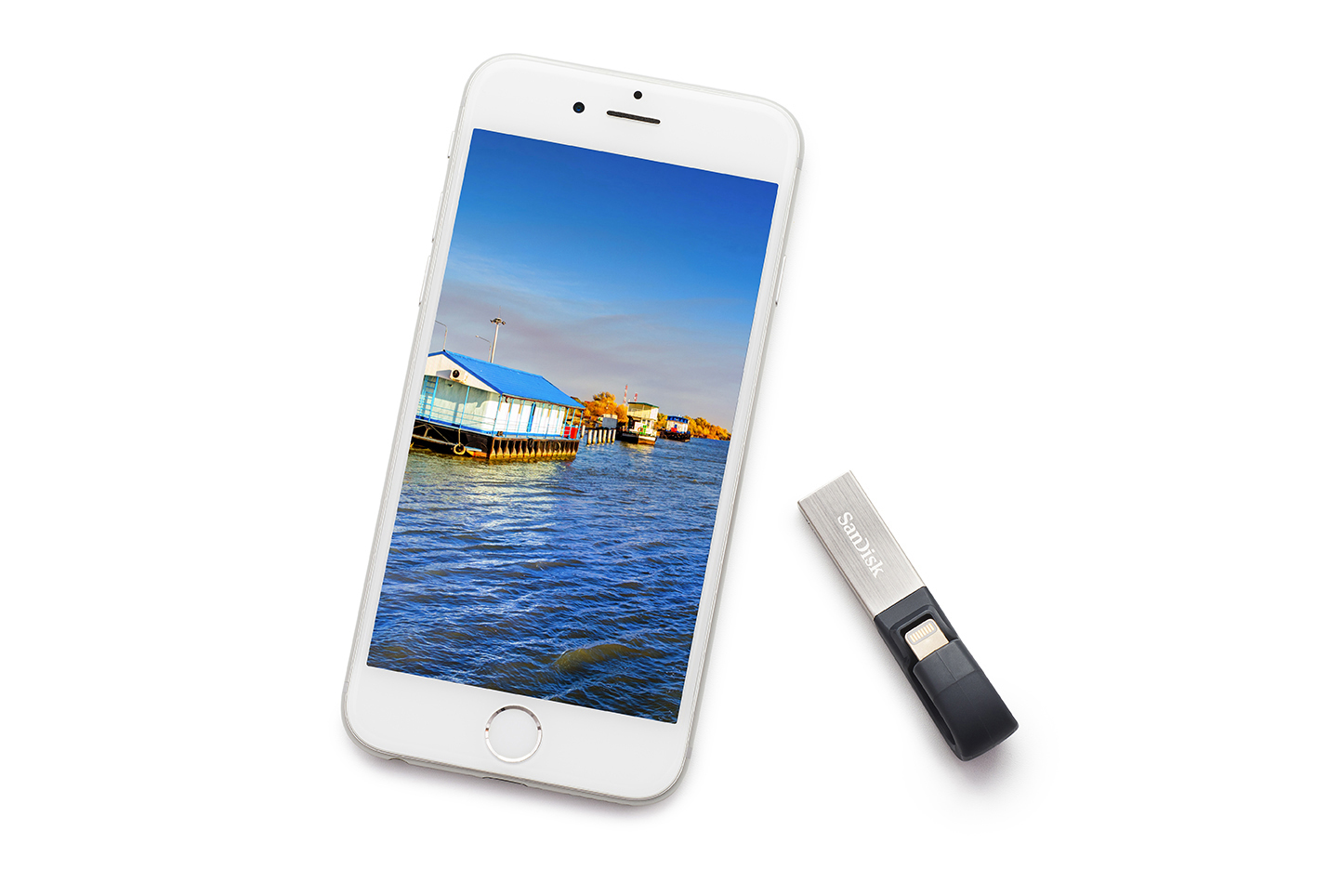 SANDISK iXpand Flash-Laufwerk, 16 GB