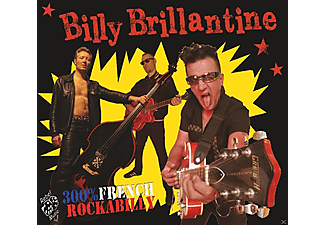 Billy Brillantine & The Bandit Rockers - 300 % French Rockabilly  - (CD)