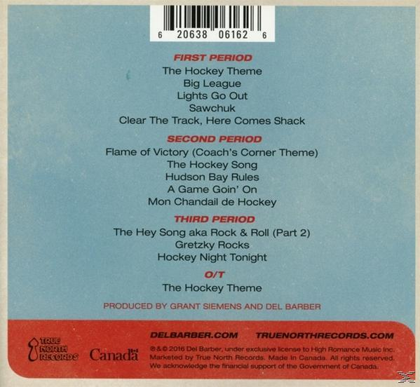 Del Barber & The No Regretzkys - The Puck Drops Here  - (CD)
