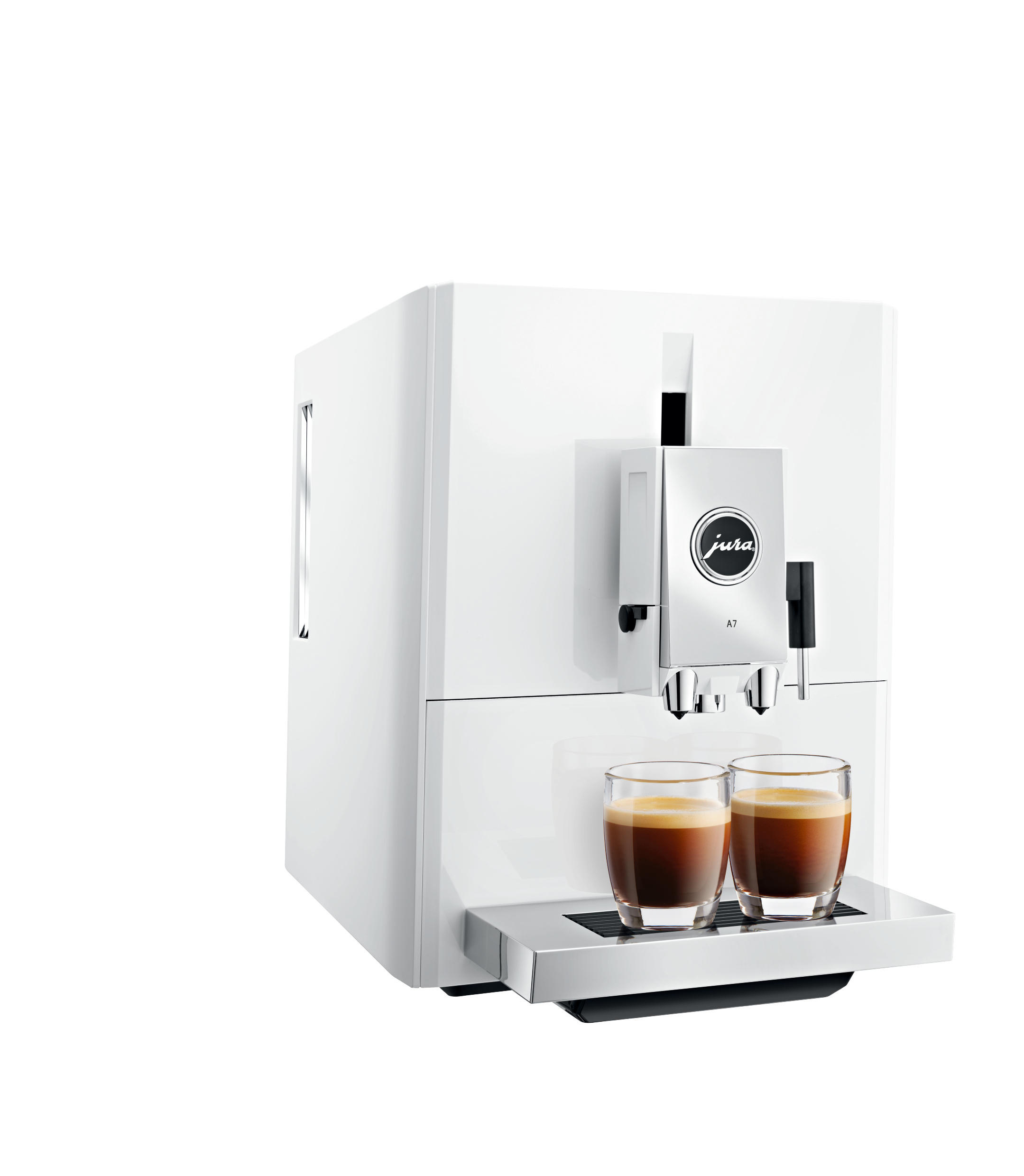 JURA A7 Kaffeevollautomat Piano White