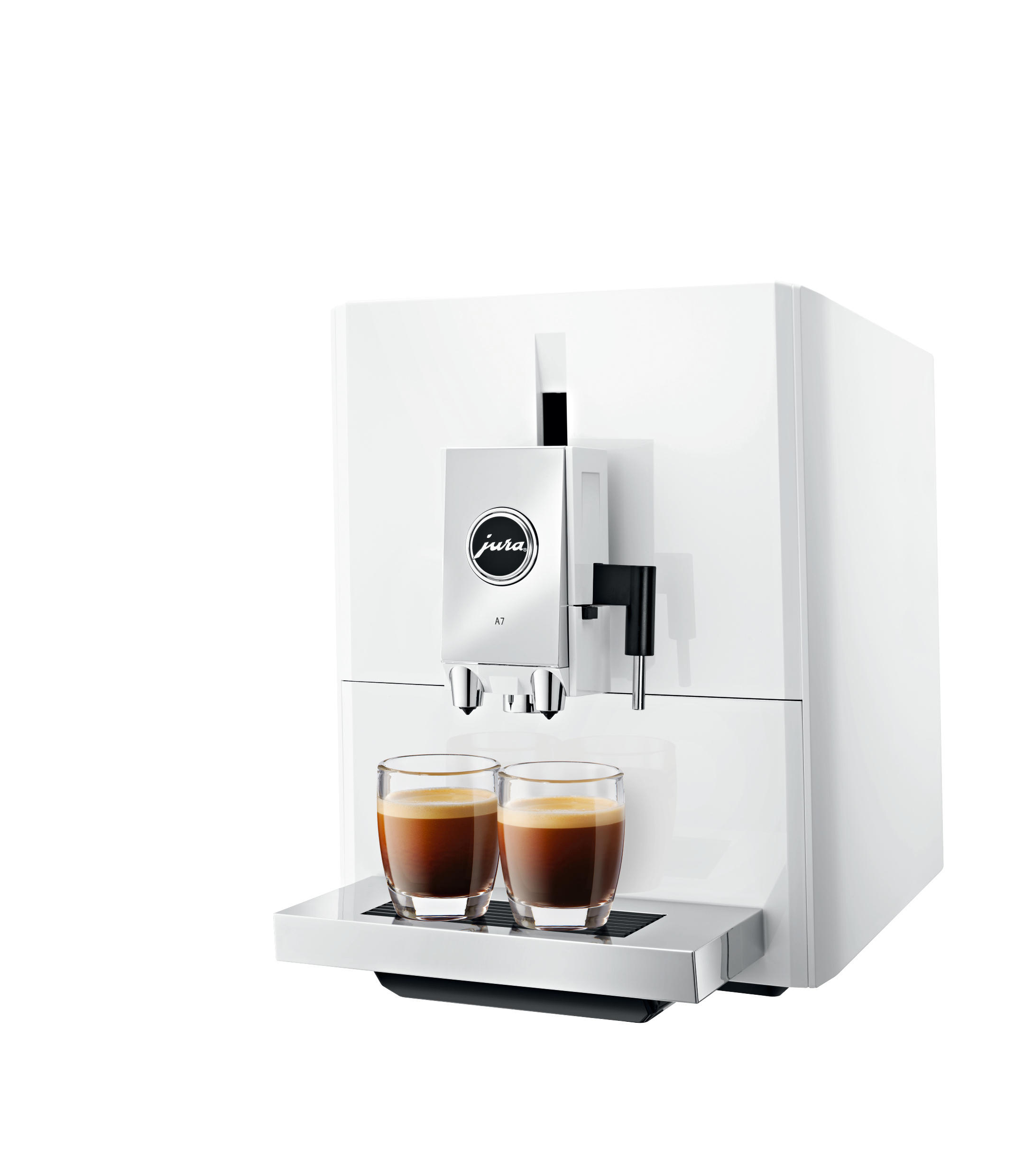 JURA A7 Kaffeevollautomat Piano White