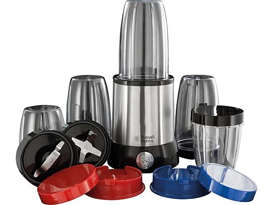 RUSSELL HOBBS riBoost - Mixer multifunzione (Nero/acciaio temperato)