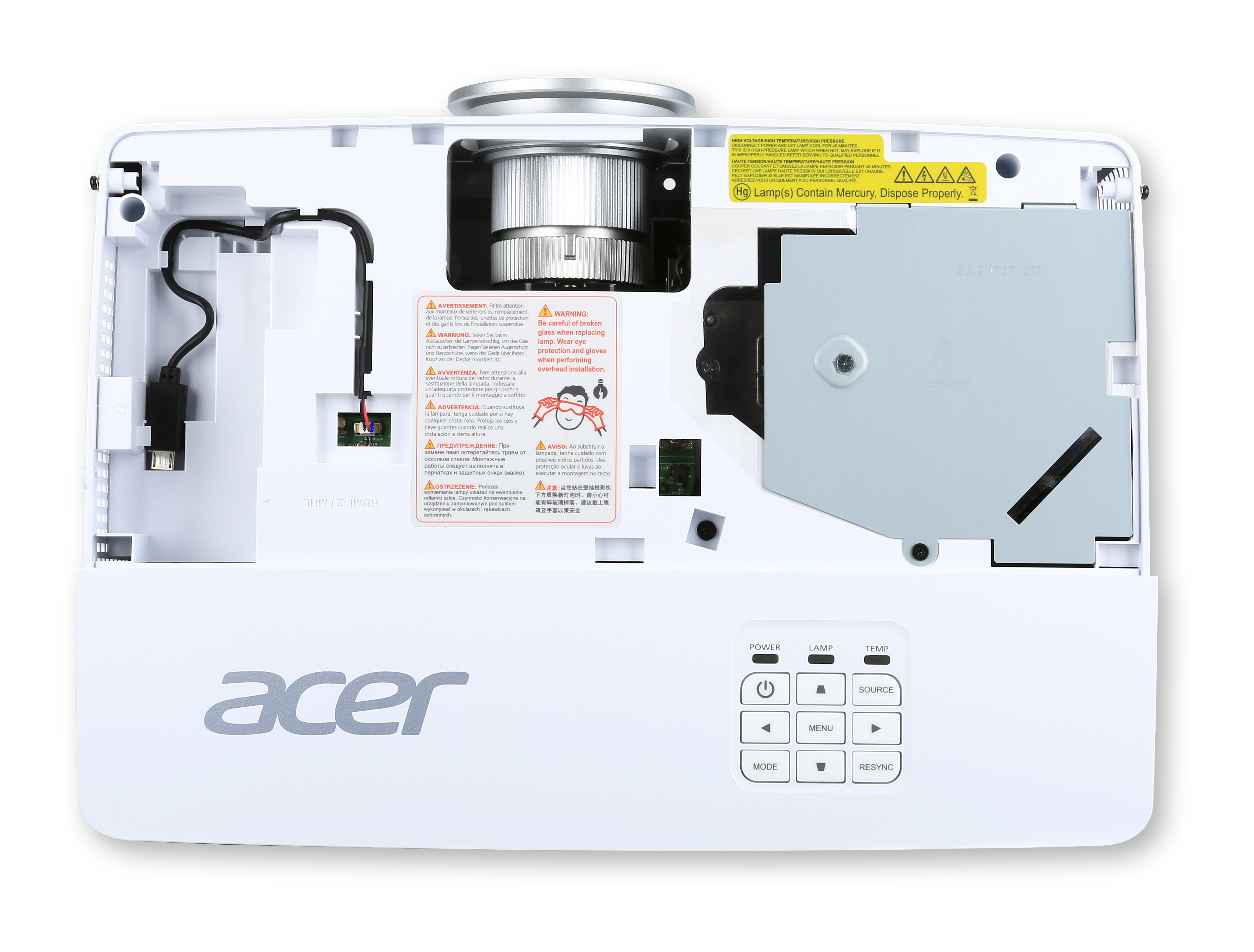 ACER H5381BD(HD-ready, 3D, 3200 ANSI-Lumen)