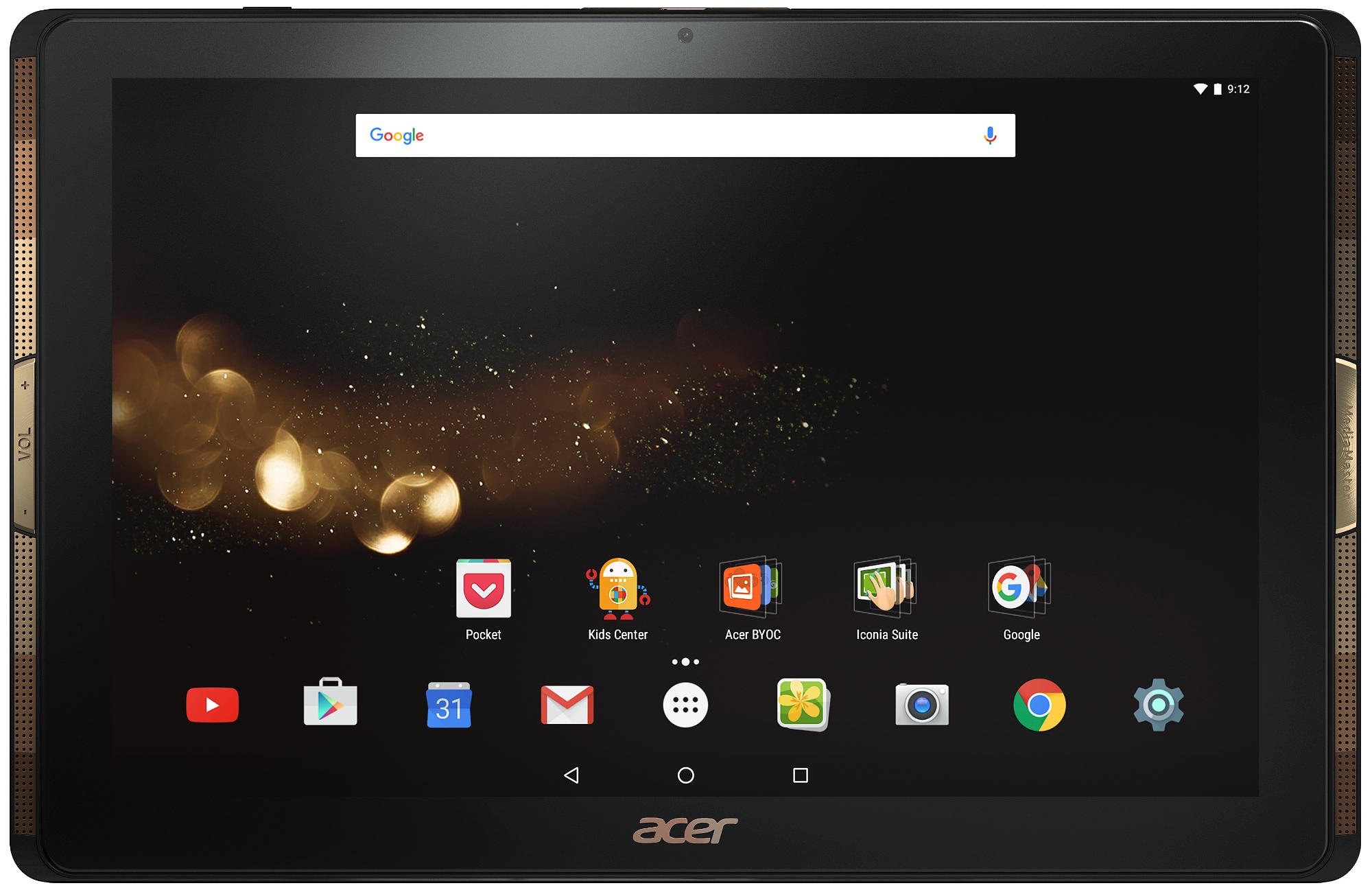 ACER Iconia Tab 10 (A3-A40), Tablet, 32 GB, 10,1 Zoll, Schwarz