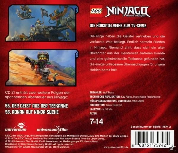 Lego Ninjago - Masters Of Spinjitzu - LEGO Ninjago (CD 21)  - (CD)