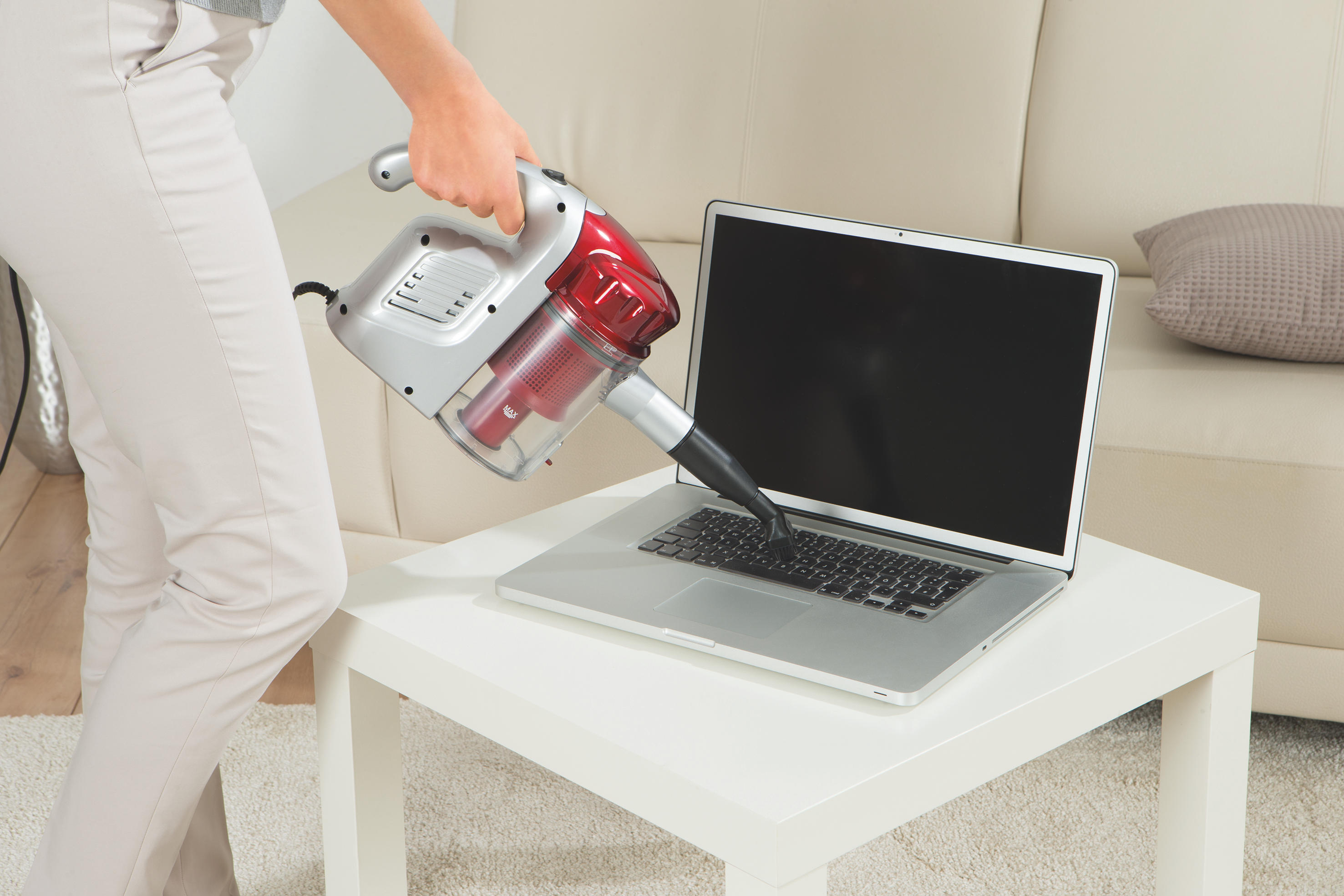 CLEANMAXX 9294 Multi Sensation Akkusauger ohne Stiel Handstaubsauger, maximale Leistung: 600 Watt