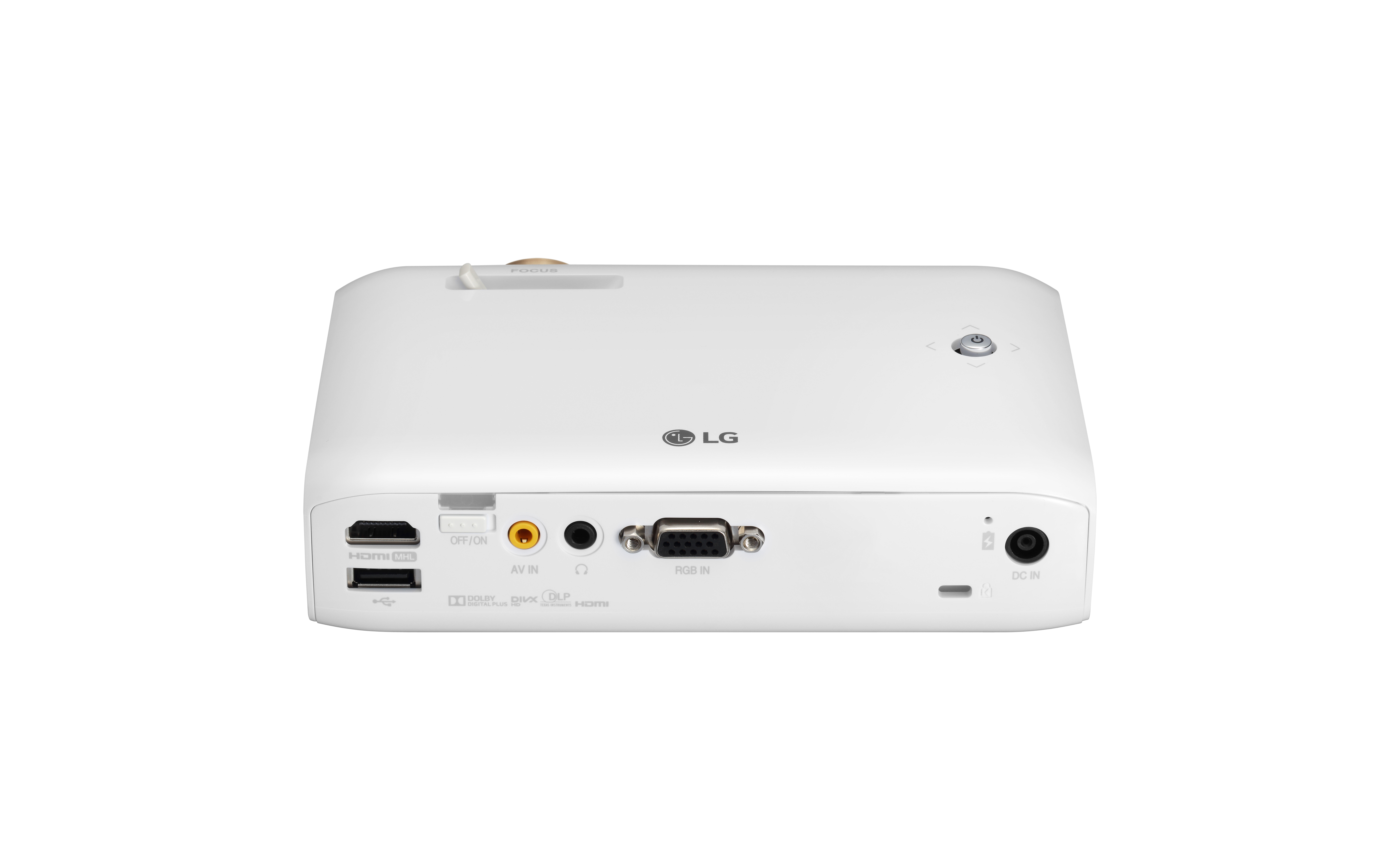 LG PH550G Beamer(3D, 550 ANSI-Lumen)