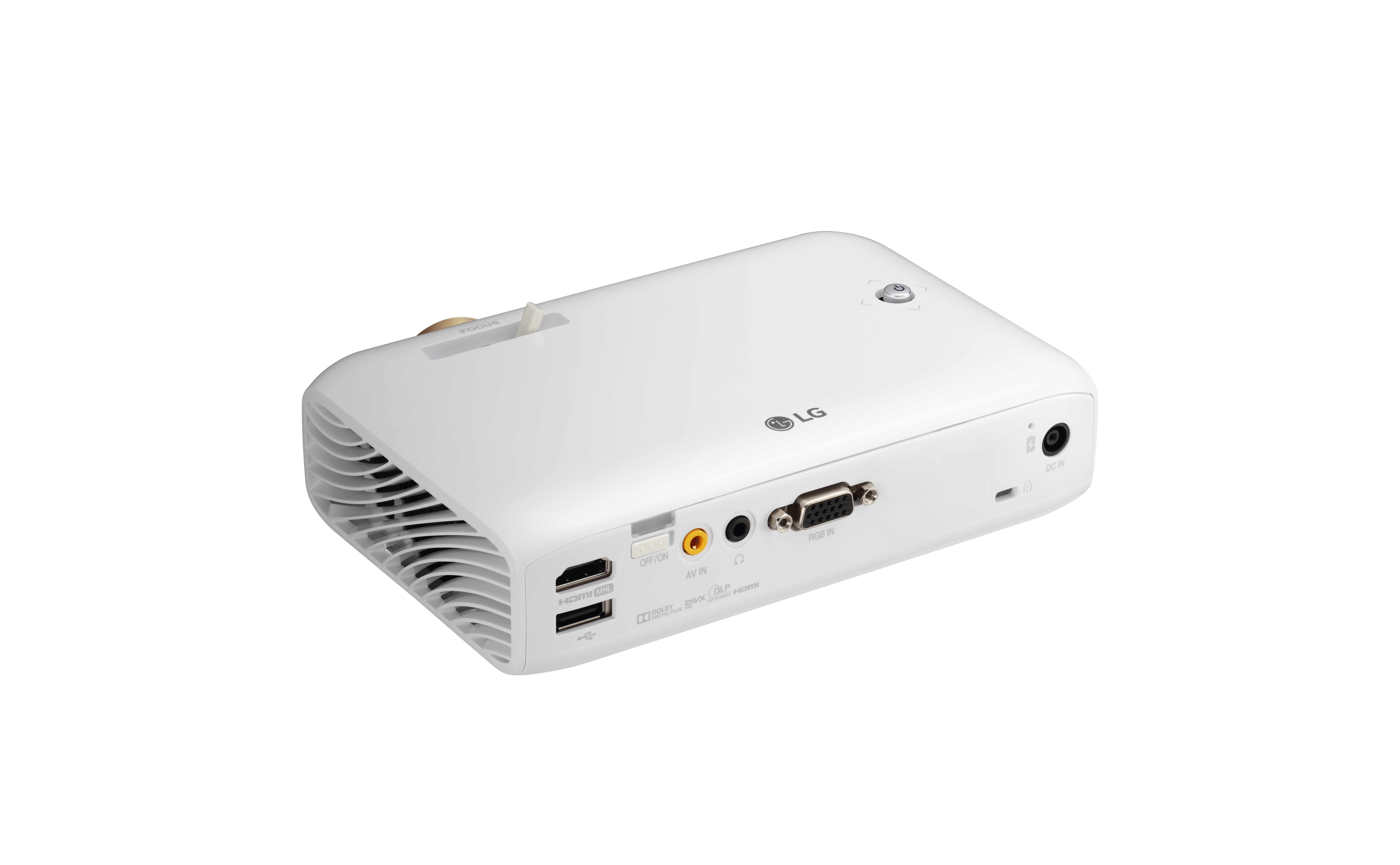 LG PH550G Beamer(3D, 550 ANSI-Lumen)