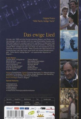 DVD-Hülle mit Text und Bildern, die sich auf einen Film über Musik beziehen.