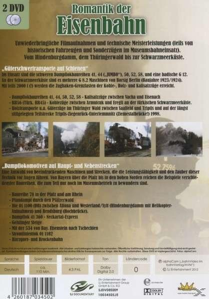 DVD Romantik Dampflokomotiven & der Eisenbahn: Güterschwertransporte