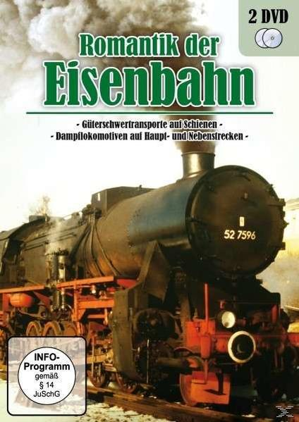 Romantik der Eisenbahn: Dampflokomotiven & Güterschwertransporte DVD