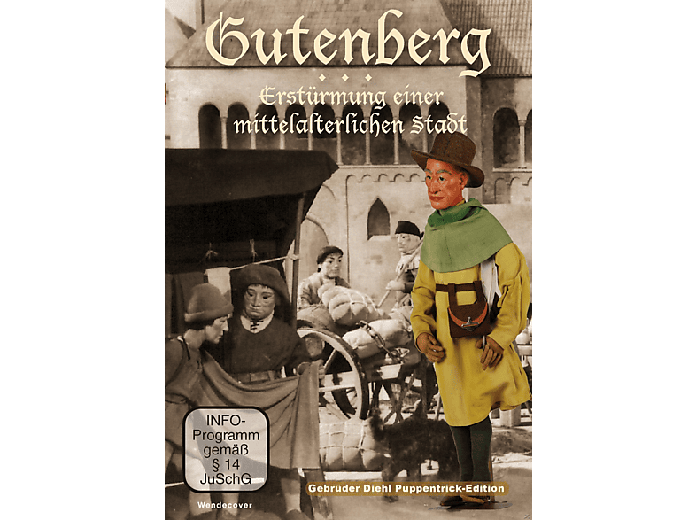 Erstürmung mittelalterlichen Stadt - einer DVD Gutenberg