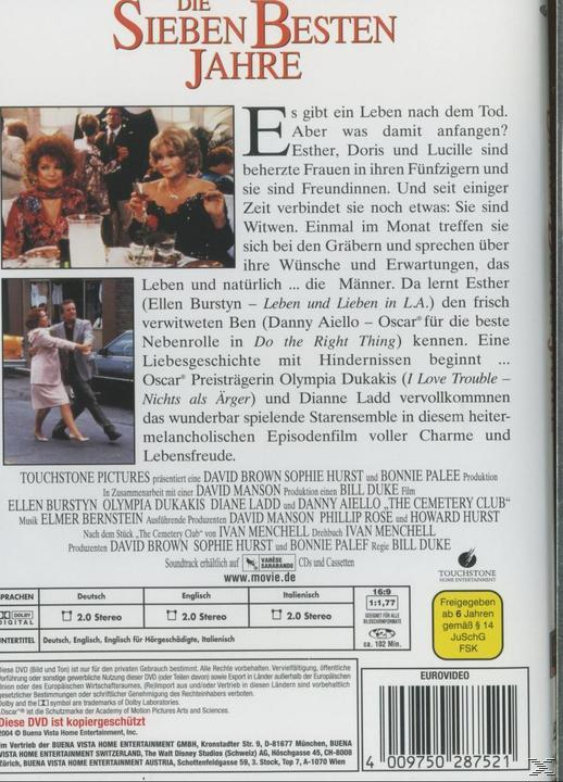 Die sieben besten Jahre DVD