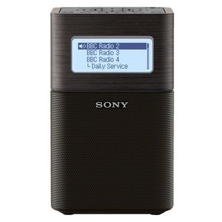 SONY XDR-V1BTDB - Radiosveglia portatile con Bluetooth (DAB+, FM, Nero)