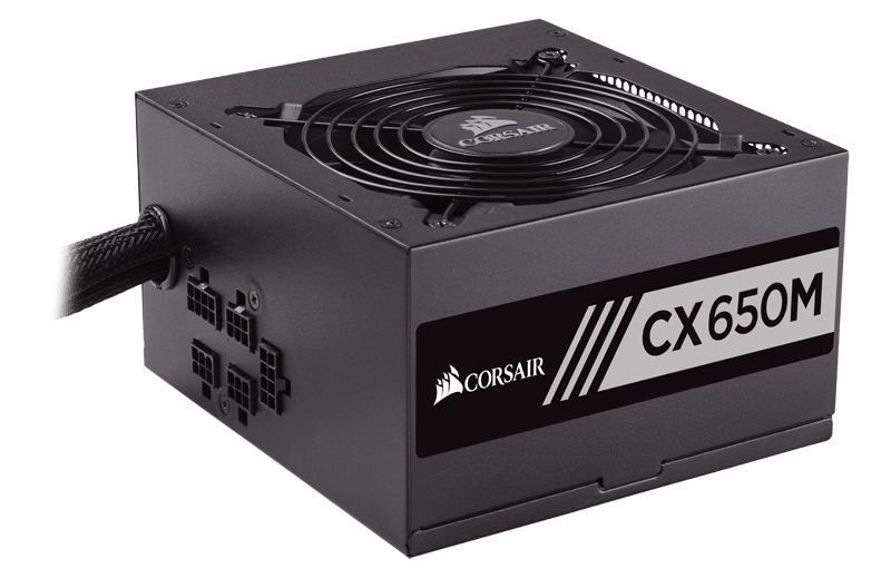 CORSAIR CX Series Modular CX650M 650W ATX 2.4, Netzteil (CP-9020103-EU)
