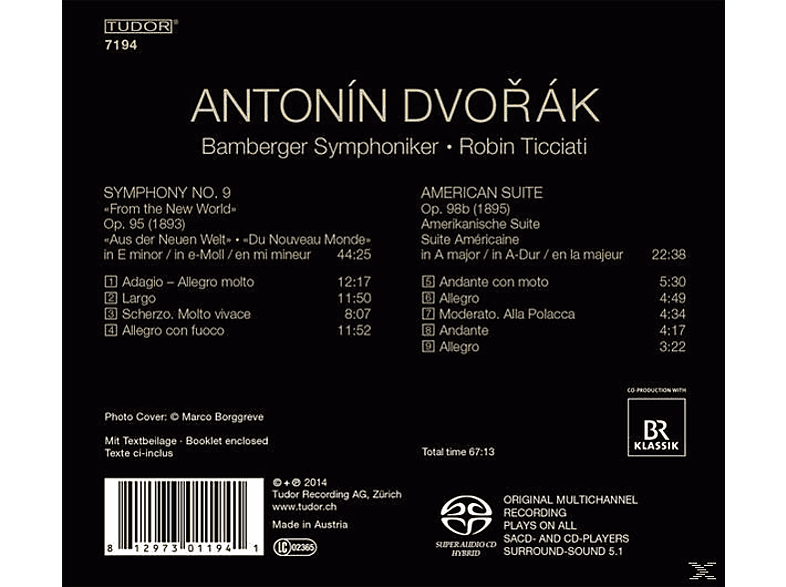 Thumbnail - Bamberger Symphonik. - Sinfonie 9 (SACD Hybrid)