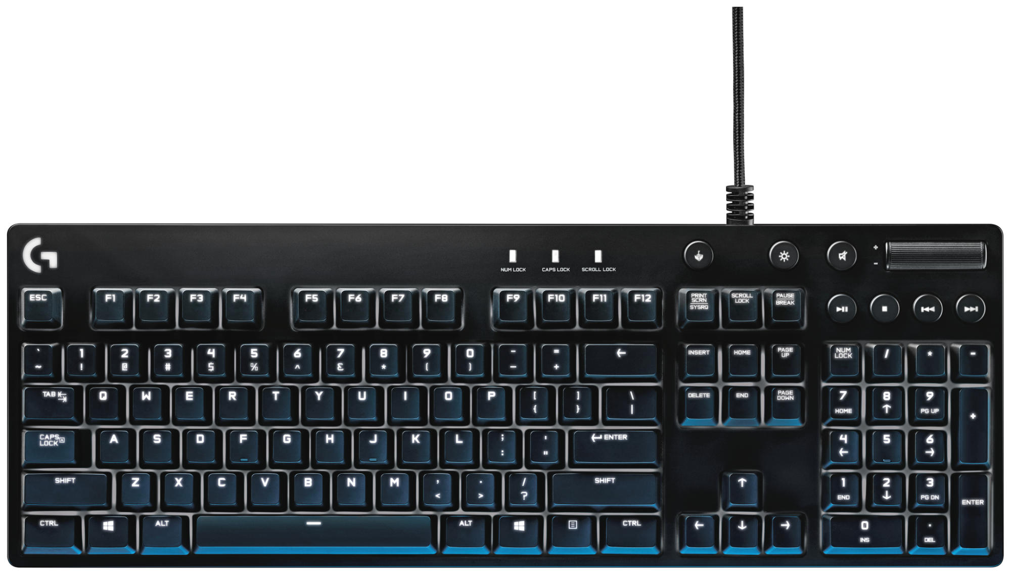 LOGITECH G610 Orion, Gaming Tastatur, Mechanisch, Cherry MX Red, kabelgebunden, Schwarz