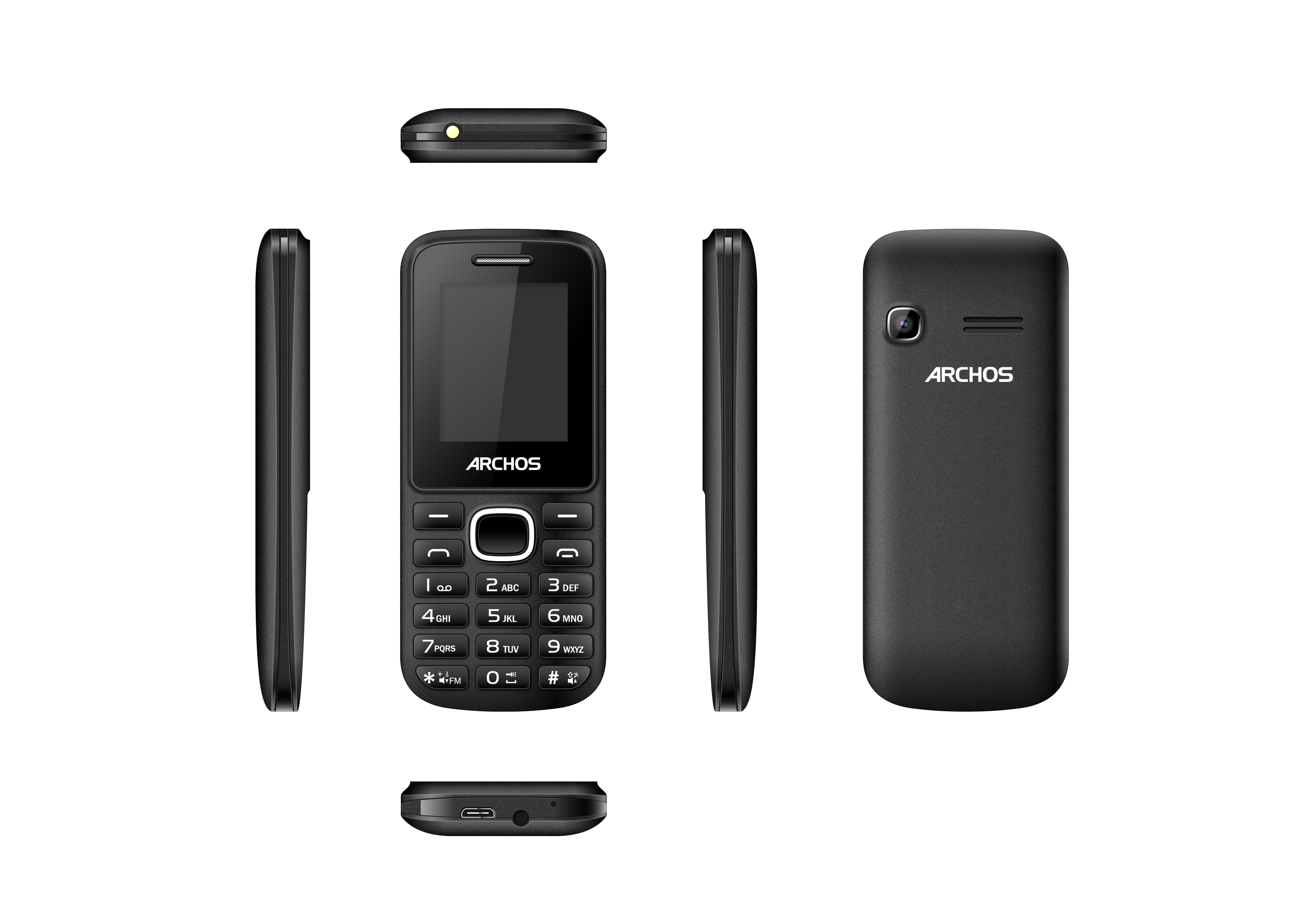 ARCHOS F18 Featurephone, Schwarz