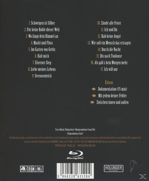 Rückseite einer Musik-CD mit Titeln und Zusatzinformationen.