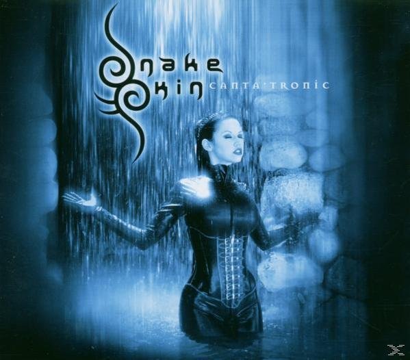 Albumcover mit einer Frau im Wasserfall, der Text lautet 'Snake Skin: Catatronic'.