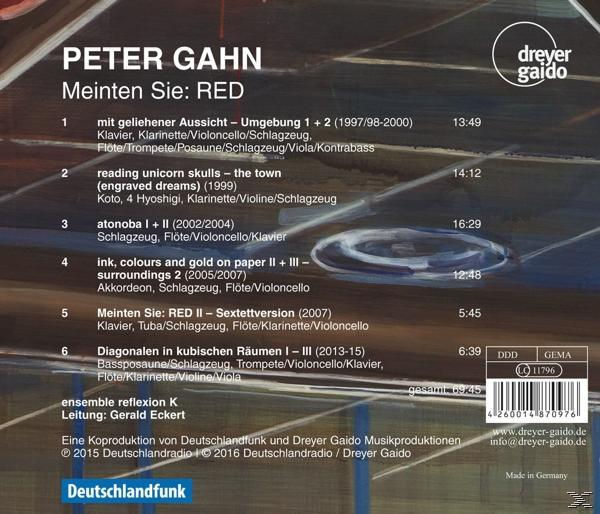 Ensemble Reflexion K - Meinten Sie: RED  - (CD)