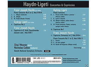 Shai Wosner, Danish National Symphony Orchestra - Concertos & Capriccios  - (CD)