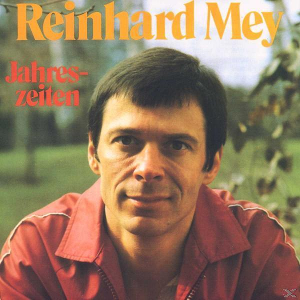 Albumcover von Reinhard Mey. Der Mann trägt eine rote Jacke und schaut in die Kamera.