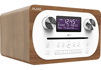 PURE DIGITAL Pure Digital - Evoke C-D4 - Système audio compact All-in-one - DAB/DAB+ - Noyer - Radio digitale (DAB+, FM, Noce)