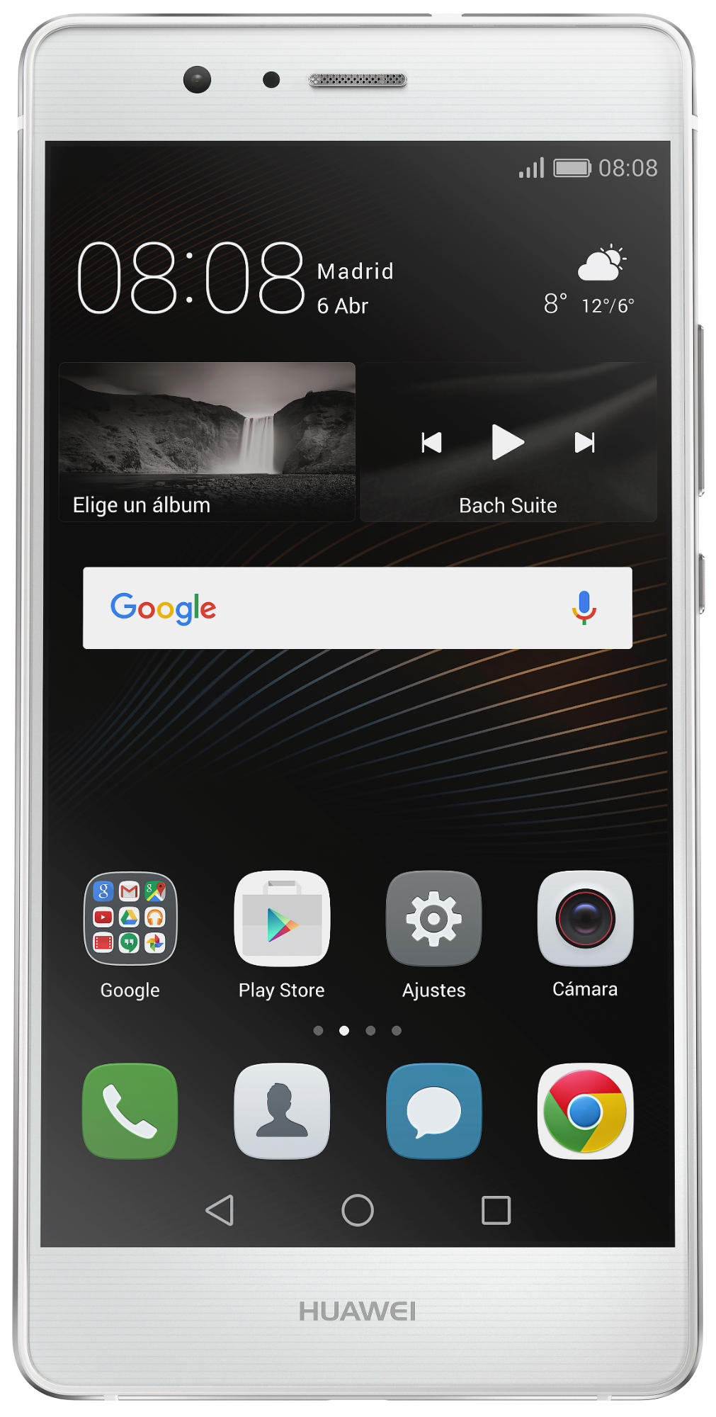 Móvil - Huawei P9 Lite, 16GB, Dual Sim, Pantalla Full HD 5.2", 4G, Negro
