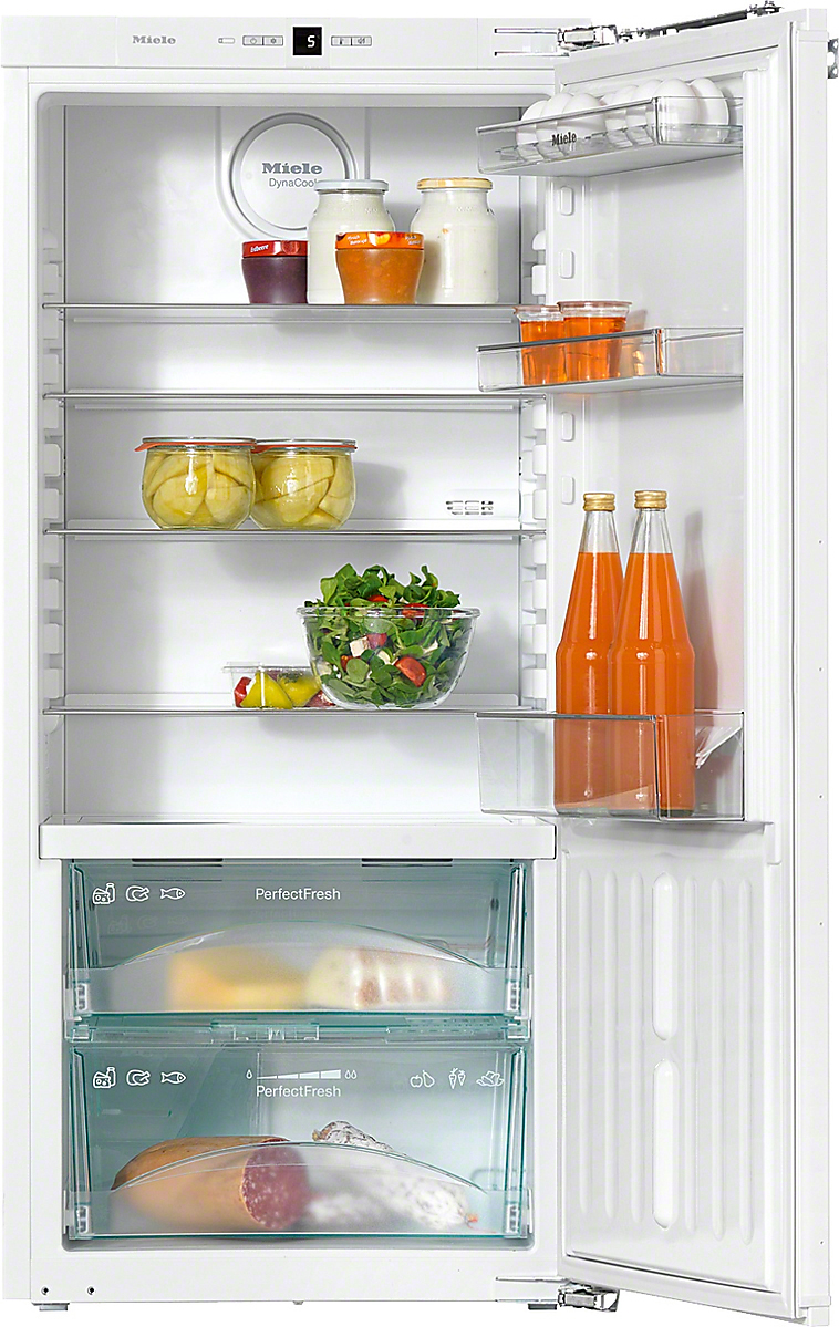 MIELE K 34272 iD Kühlschrank (199 l, E, 1218 mm hoch, Weiß)