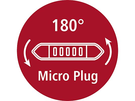 HAMA Cavo Micro-USB Flexi-Slim, 0.75 m, nero - Cavo micro-usb, 0.75 m, 480 Mbit/s, Nero